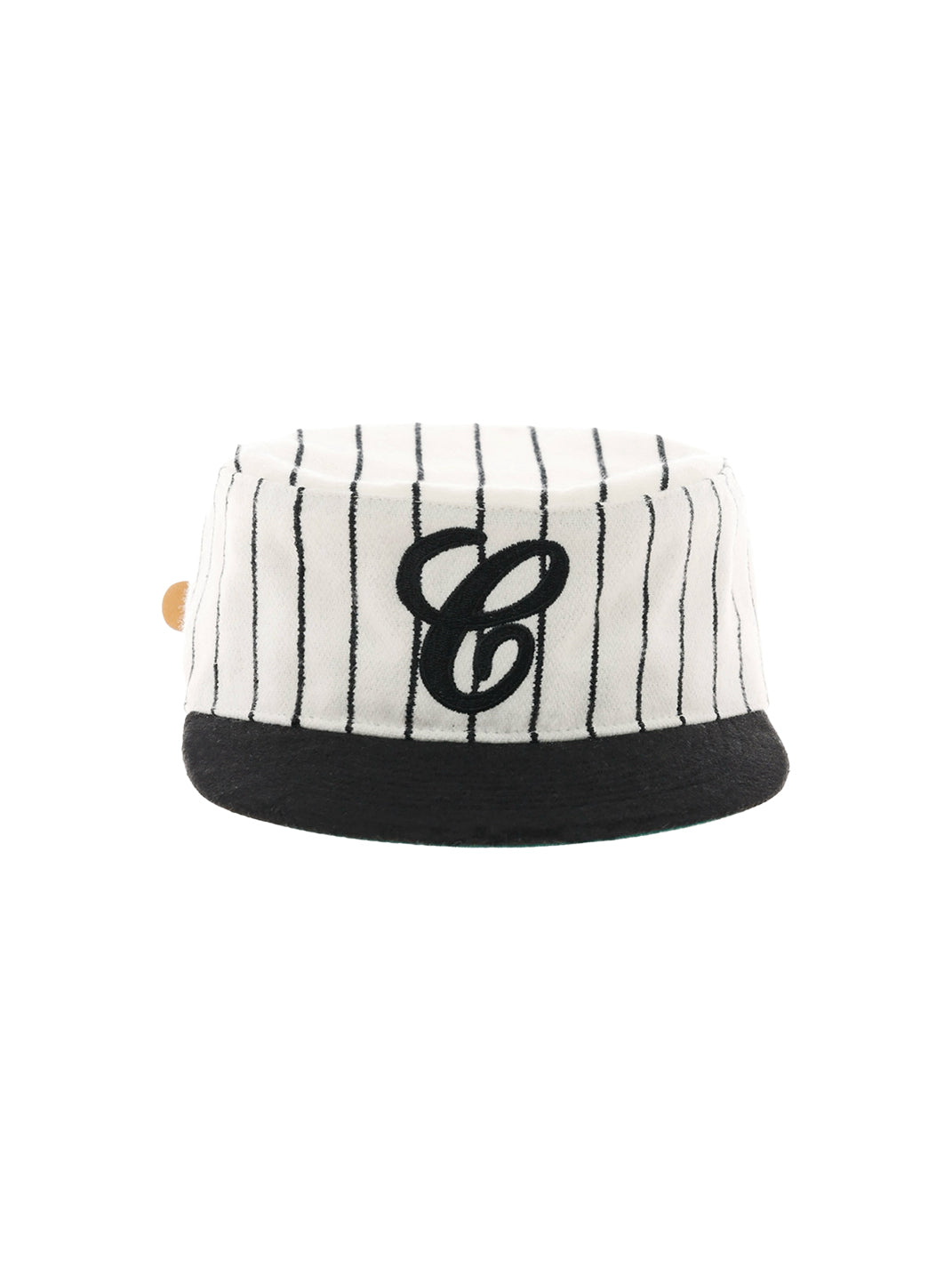6CRAYON | Striped Wool Letter Embroidered Cap-Black - PSYLOS 1, 6CRAYON | Striped Wool Letter Embroidered Cap-Black, Hat, 6CRAYON•JAPAN, PSYLOS 1