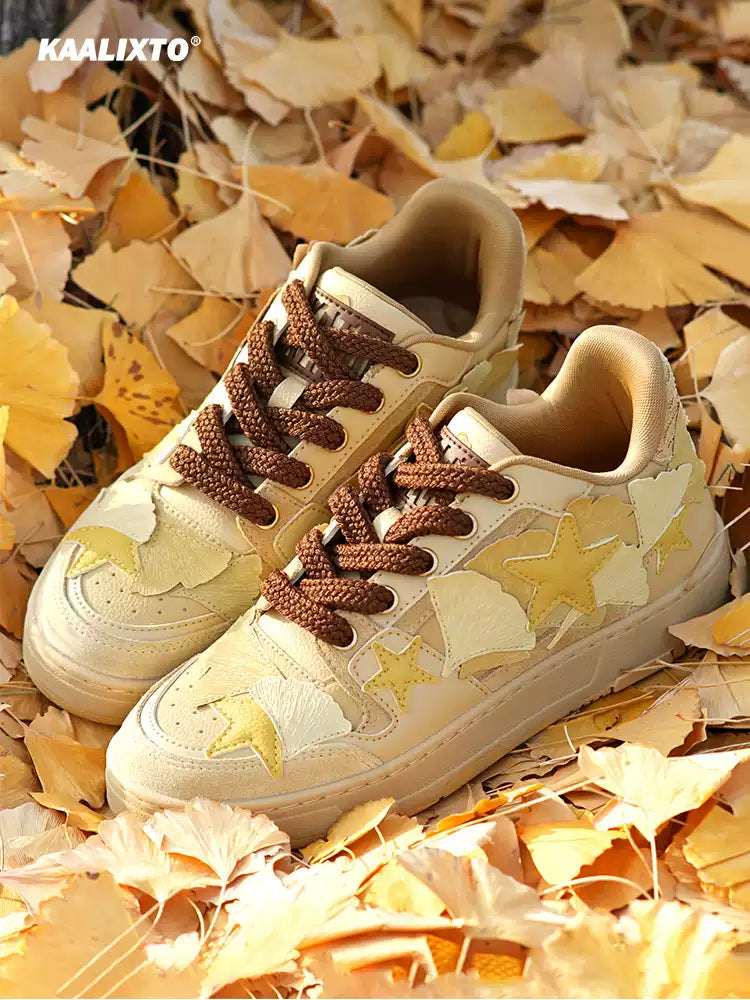 KAALIXTO丨Star Sneakers-Kaalixto Ginkgo Leaf Limited Edition - PSYLOS 1, KAALIXTO丨Star Sneakers-Kaalixto Ginkgo Leaf Limited Edition, Chunky Sneakers, KAALIXTO•JAPAN, PSYLOS 1
