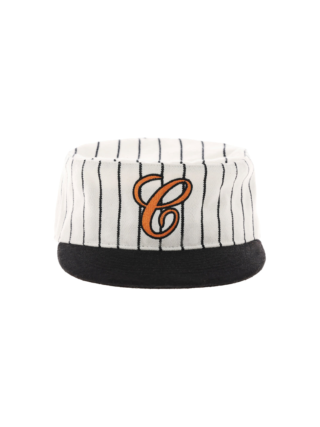 6CRAYON | Striped Wool Letter Embroidered Cap-Orange - PSYLOS 1, 6CRAYON | Striped Wool Letter Embroidered Cap-Orange, Hat, 6CRAYON•JAPAN, PSYLOS 1
