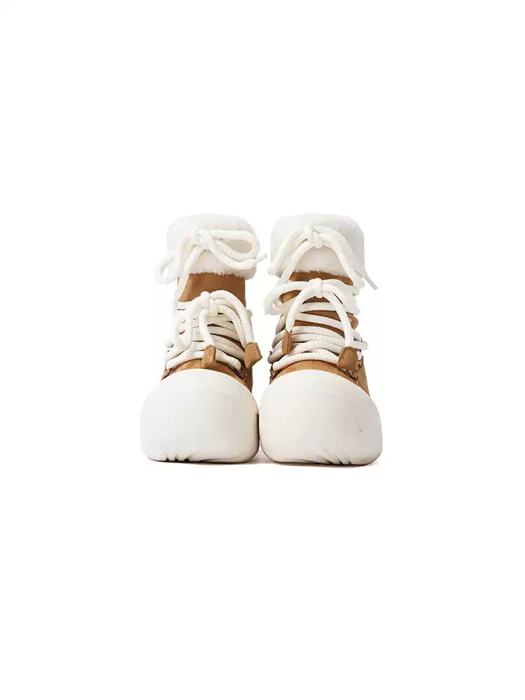 KILLWINNER丨Short Fur Long Tube Snow Boots - PSYLOS 1, KILLWINNER丨Short Fur Long Tube Snow Boots, Boots, KILLWINNER, PSYLOS 1