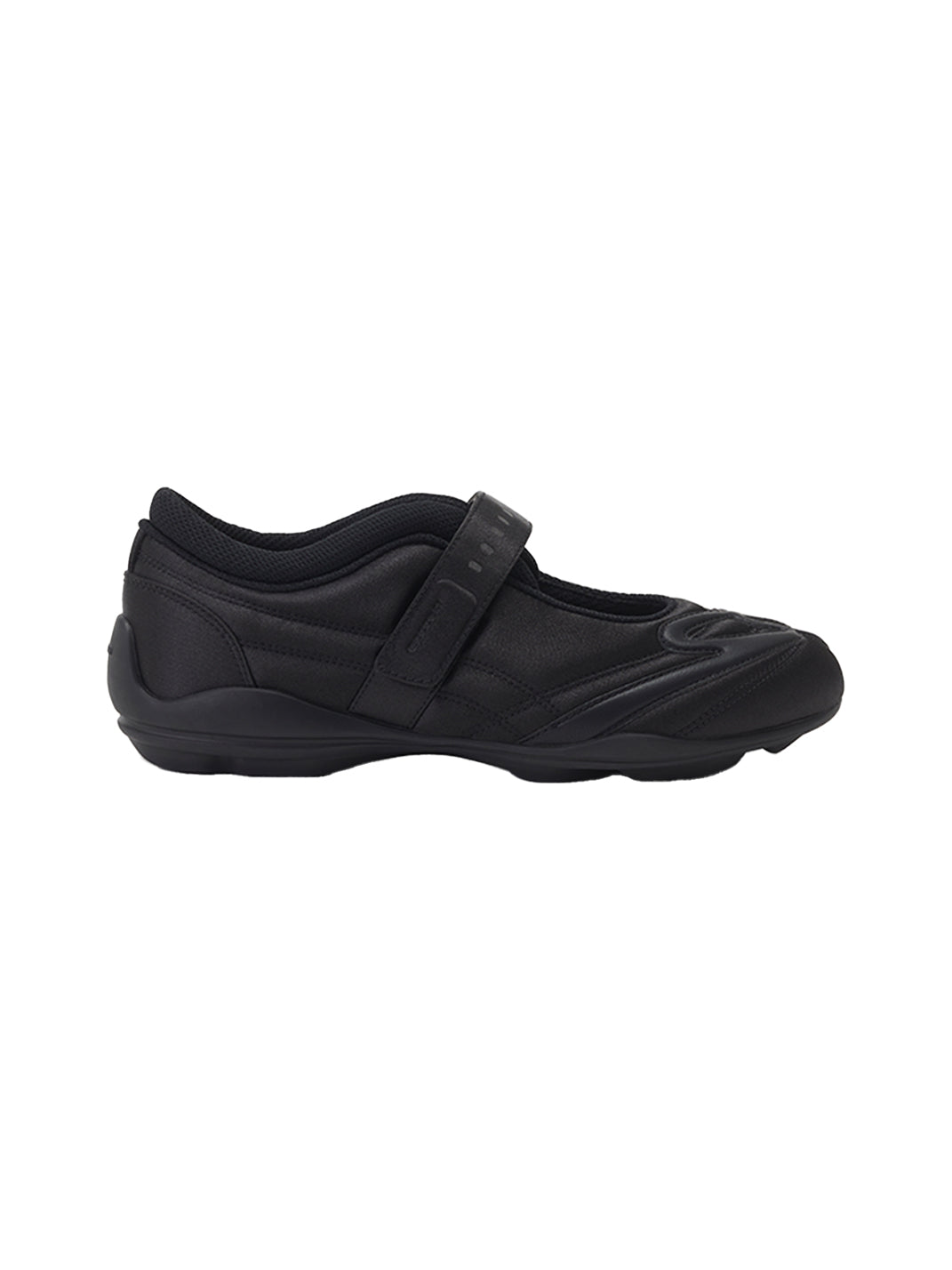 GOODBAI | Hybrid Soccer Ballet Velcro Satin Trainer-Black - PSYLOS 1, GOODBAI | Hybrid Soccer Ballet Velcro Satin Trainer-Black, Women's Shoes, GOODBAI, PSYLOS 1