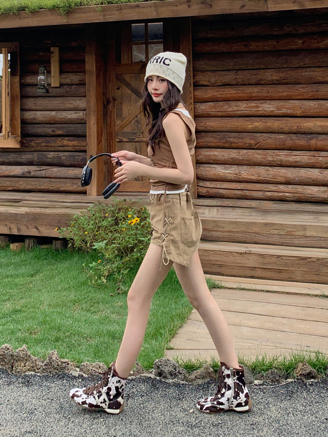 YUYAN丨Hybrid Cowgirl Boxing Trainer Boots - PSYLOS 1, YUYAN丨Hybrid Cowgirl Boxing Trainer Boots, Women's Shoes, YUYAN, PSYLOS 1