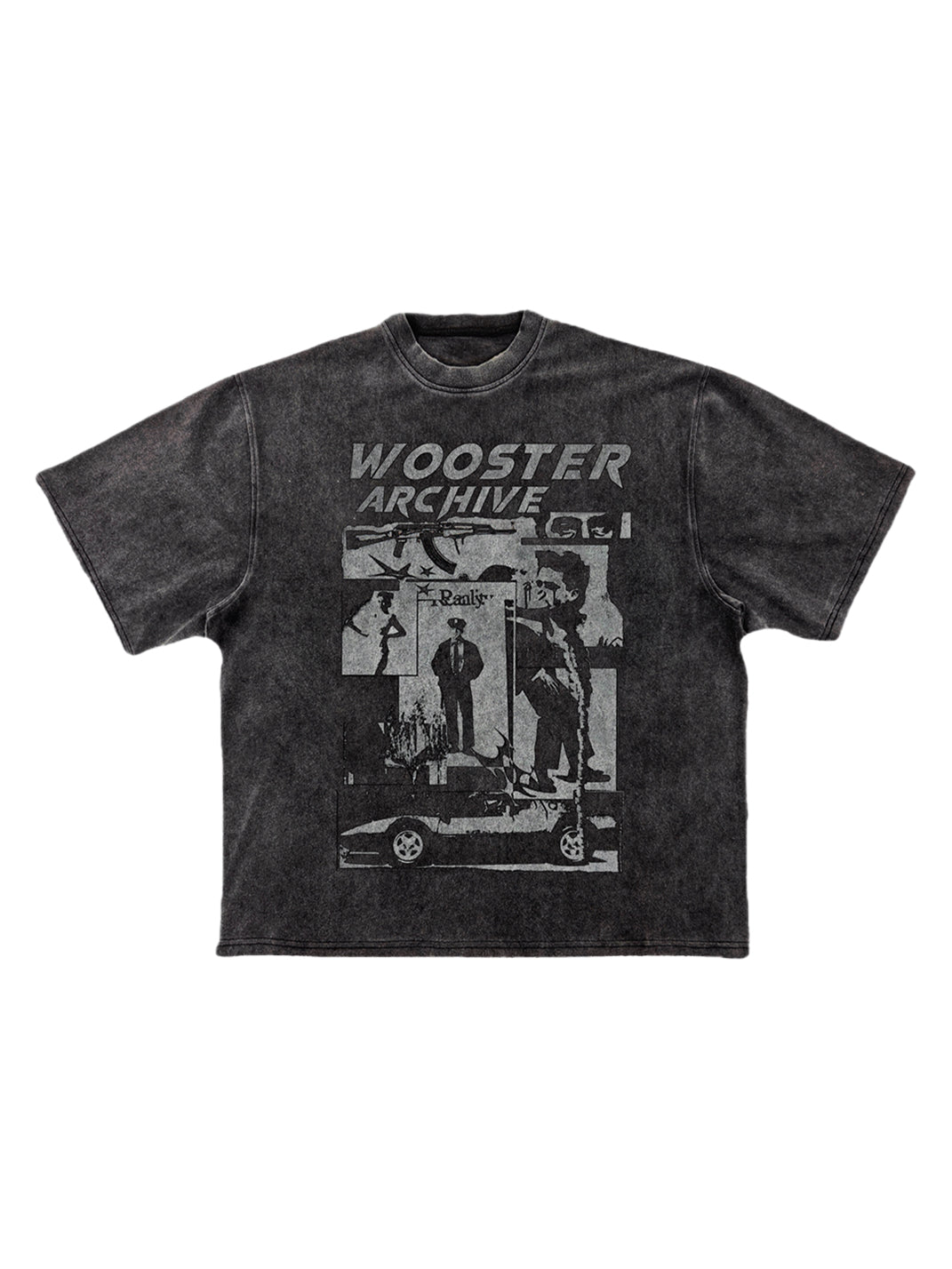 WoosterArchive | “The Crims" Washed Heavyweight Cotton T-Shirt - PSYLOS 1, WoosterArchive | “The Crims" Washed Heavyweight Cotton T-Shirt, Men's Wear, WoosterArchive, PSYLOS 1