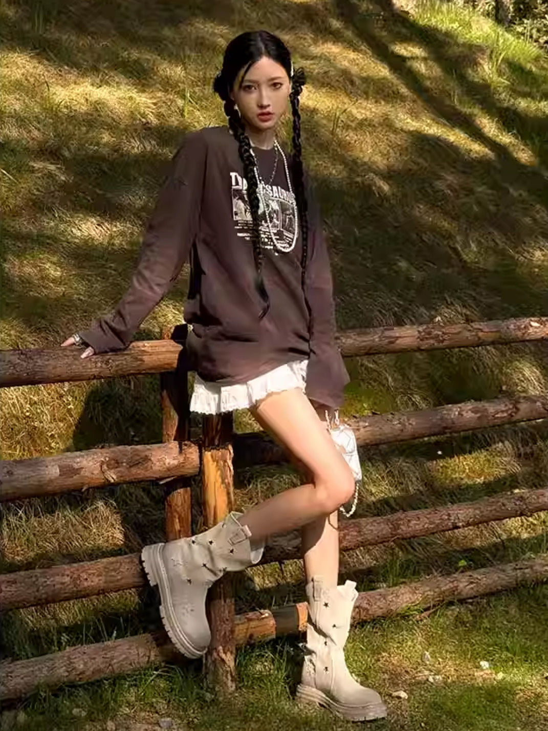 GSL | Suede Star Cut-Out Boots - PSYLOS 1, GSL | Suede Star Cut-Out Boots, Women's Shoes, GSL, PSYLOS 1