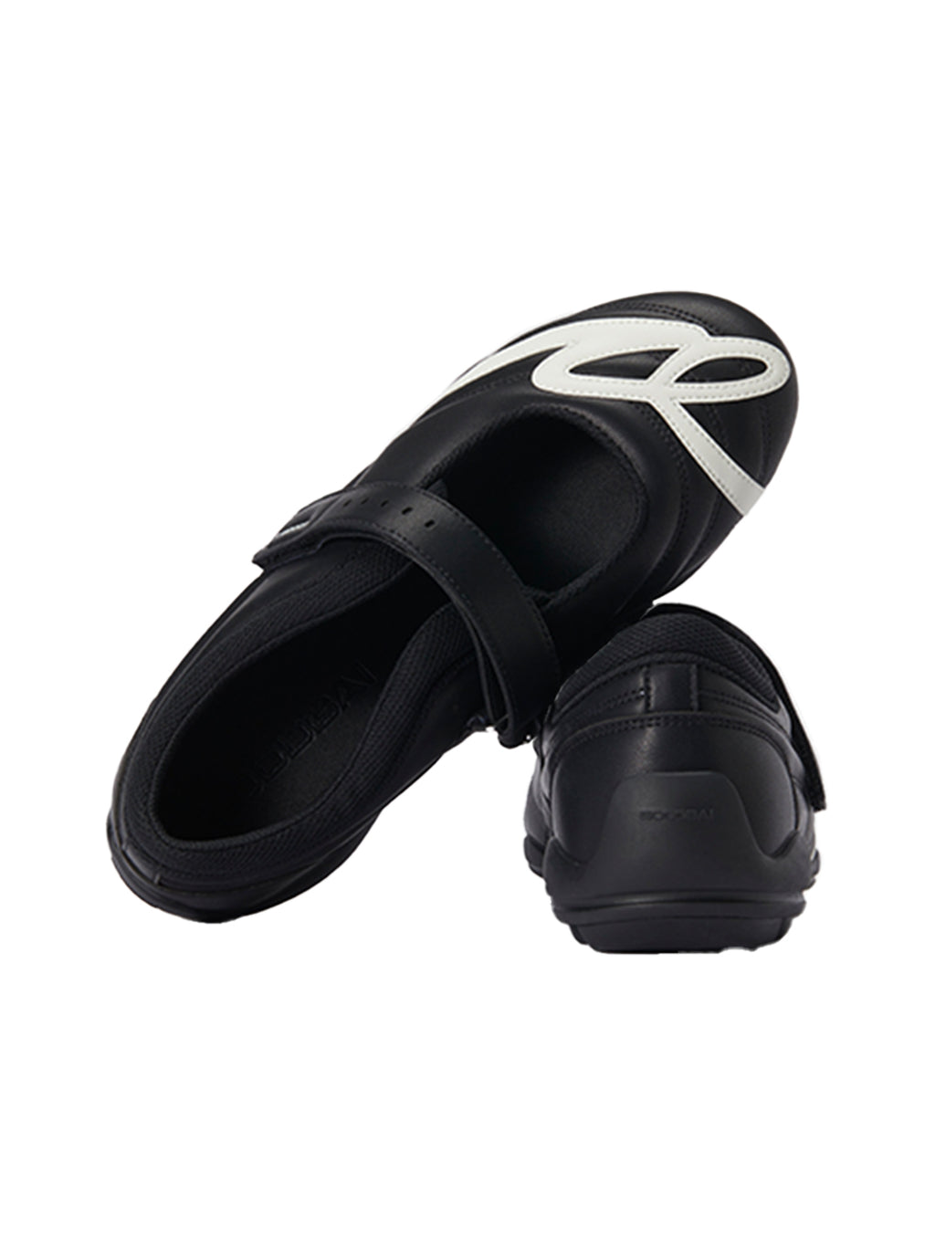 GOODBAI | Hybrid Soccer Ballet Velcro Leather Trainer-Black - PSYLOS 1, GOODBAI | Hybrid Soccer Ballet Velcro Leather Trainer-Black, Women's Shoes, GOODBAI, PSYLOS 1
