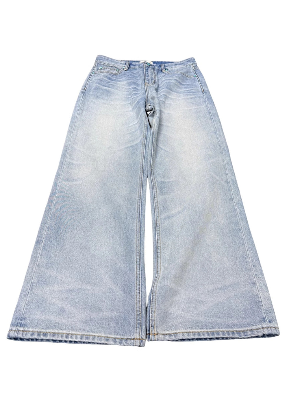 TBR-Turq-Wash A-Line Pants - PSYLOS 1, TBR-Turq-Wash A-Line Pants, Pants, TBR, PSYLOS 1