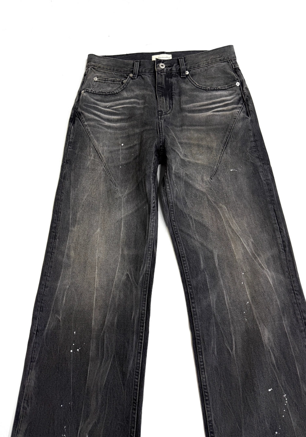 TBR-1st Anniv. Silver King Jeans - Mud Wash & Laser Rivets - PSYLOS 1, TBR-1st Anniv. Silver King Jeans - Mud Wash & Laser Rivets, Pants, TBR, PSYLOS 1