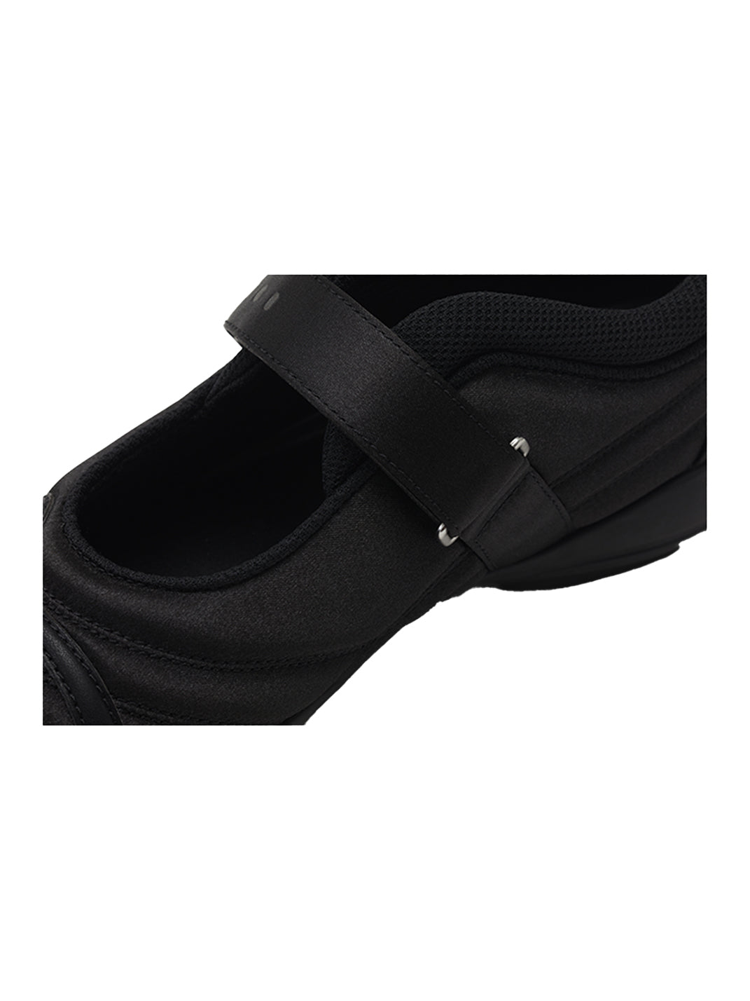 GOODBAI | Hybrid Soccer Ballet Velcro Satin Trainer-Black - PSYLOS 1, GOODBAI | Hybrid Soccer Ballet Velcro Satin Trainer-Black, Women's Shoes, GOODBAI, PSYLOS 1