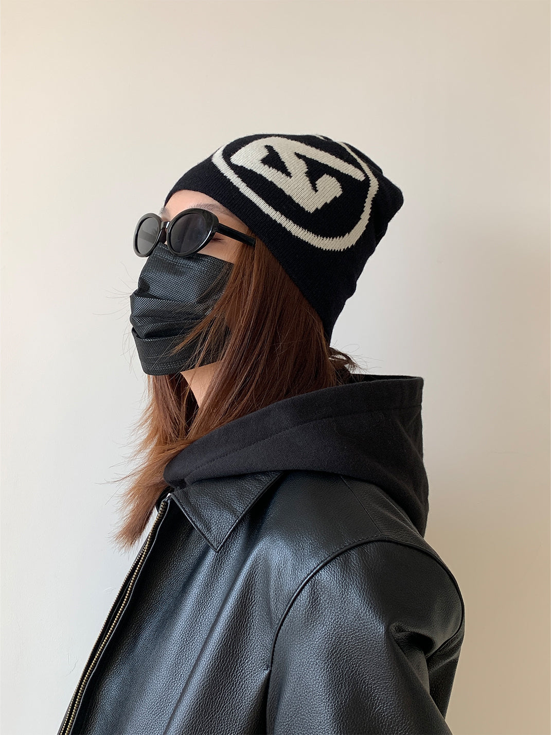 6CRAYON | Color Block Wool Beanie - PSYLOS 1, 6CRAYON | Color Block Wool Beanie, Accessories, 6CRAYON, PSYLOS 1