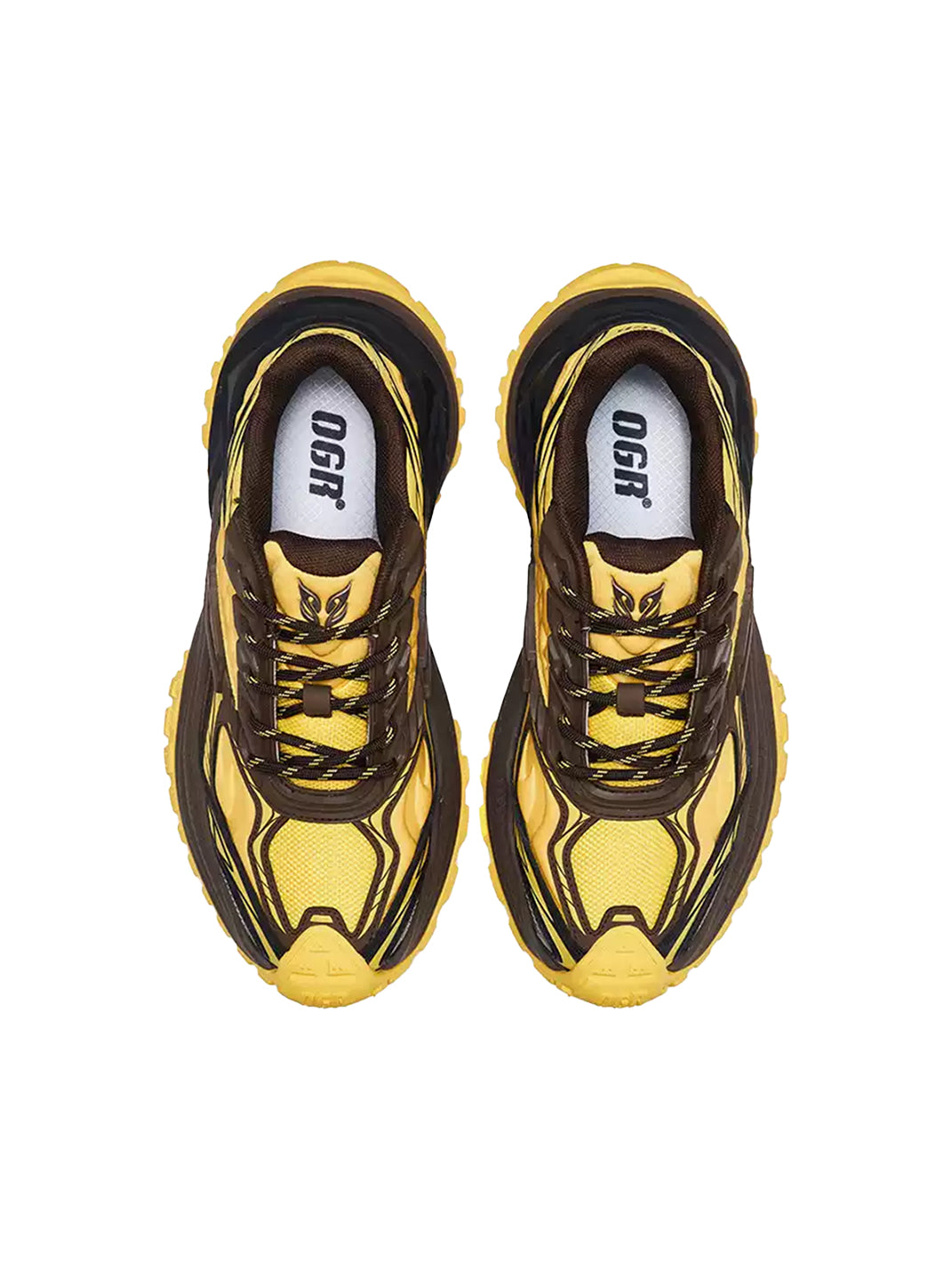 OGR | “Rattlesnake EX” Chunky Sneaker-Yellow - PSYLOS 1, OGR | “Rattlesnake EX” Chunky Sneaker-Yellow, Chunky Sneakers, OGR, PSYLOS 1