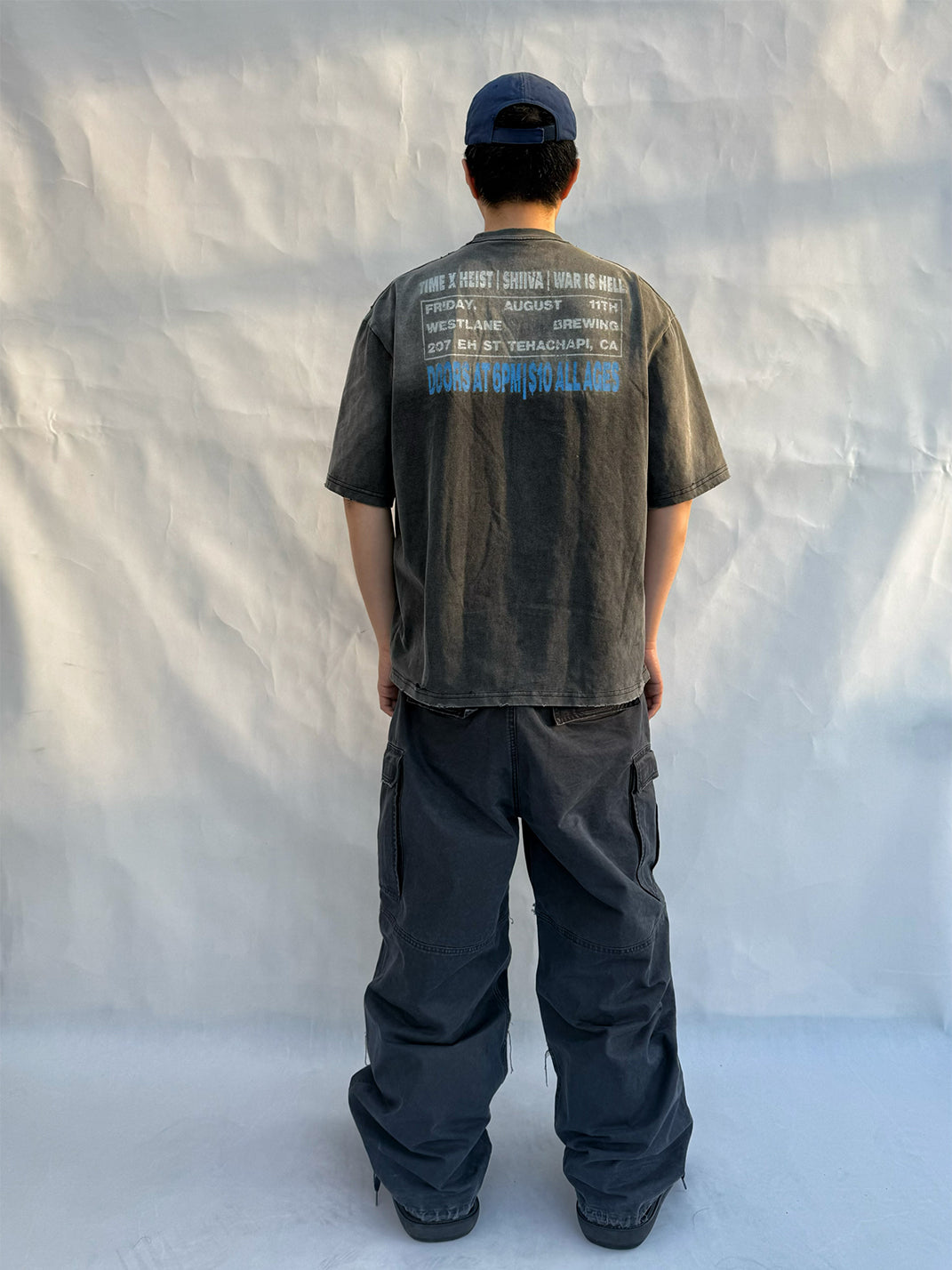 WoosterArchive | “V & Saltburn" Washed Heavyweight Cotton T-Shirt - PSYLOS 1, WoosterArchive | “V & Saltburn" Washed Heavyweight Cotton T-Shirt, Men's Wear, WoosterArchive, PSYLOS 1