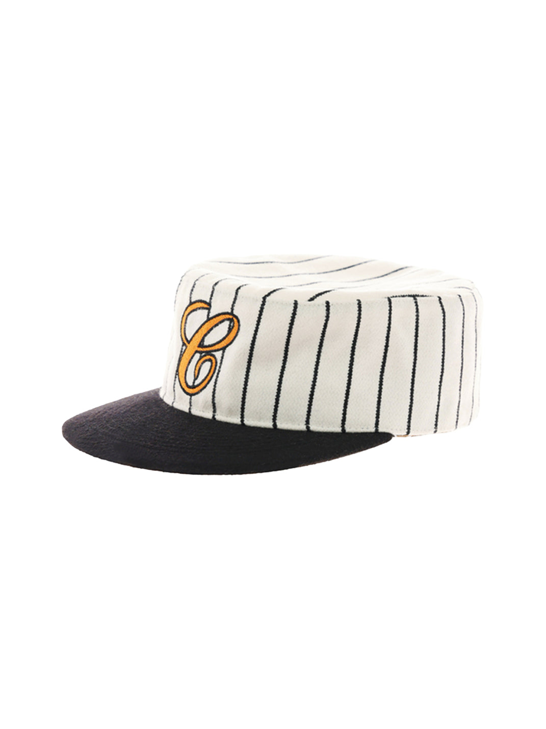 6CRAYON | Striped Wool Letter Embroidered Cap-Orange - PSYLOS 1, 6CRAYON | Striped Wool Letter Embroidered Cap-Orange, Hat, 6CRAYON•JAPAN, PSYLOS 1