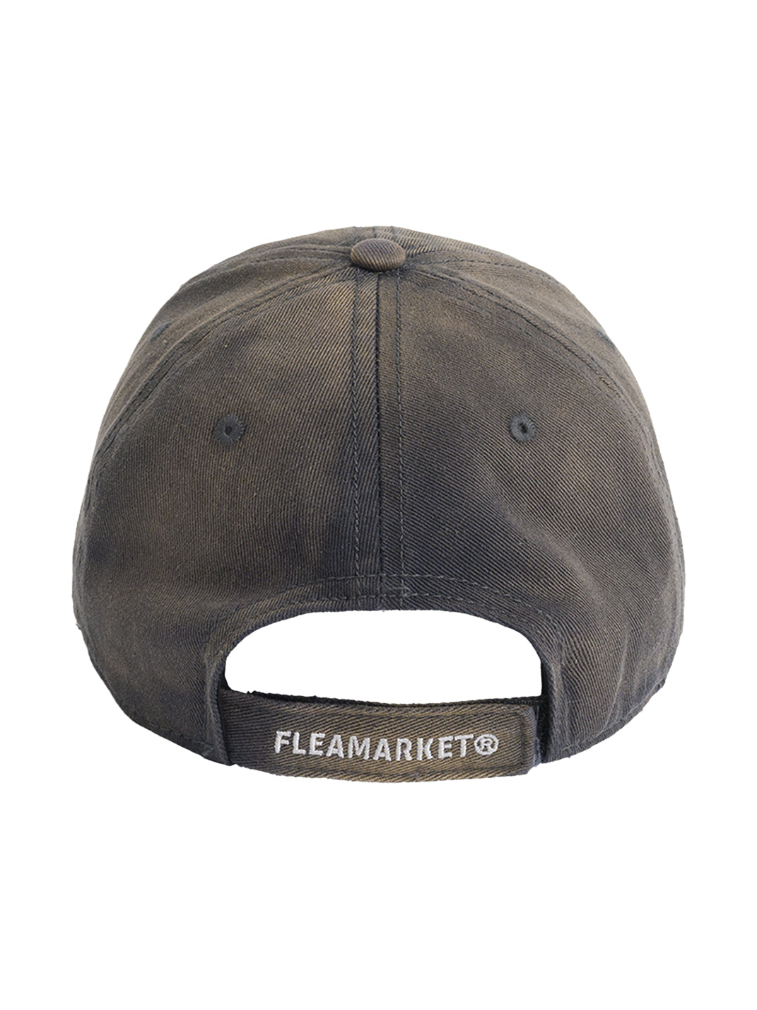 FLEAMARKET | Cartoon Sitchwork Ripped Curve Brim Cap-Brown - PSYLOS 1, FLEAMARKET | Cartoon Sitchwork Ripped Curve Brim Cap-Brown, Hats, FLEAMARKET, PSYLOS 1