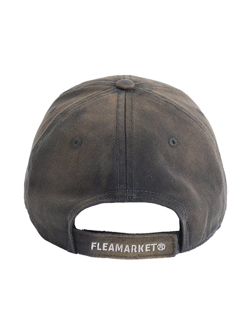 FLEAMARKET | Cartoon Sitchwork Ripped Curve Brim Cap-Brown - PSYLOS 1, FLEAMARKET | Cartoon Sitchwork Ripped Curve Brim Cap-Brown, Hats, FLEAMARKET, PSYLOS 1