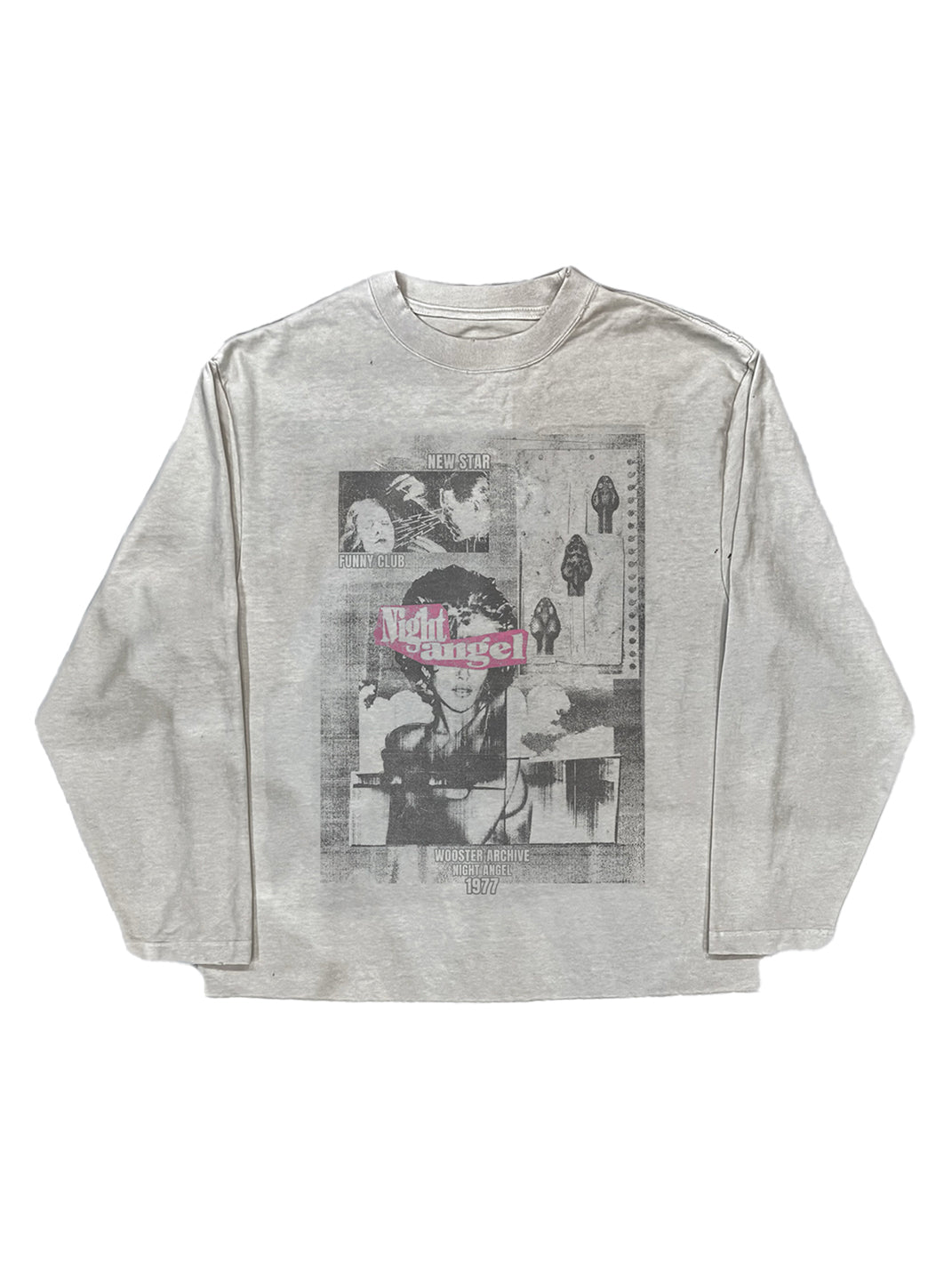 WoosterArchive | “Night Angle" Washed Heavyweight Cotton T-Shirt - PSYLOS 1, WoosterArchive | “Night Angle" Washed Heavyweight Cotton T-Shirt, Men's Wear, WoosterArchive, PSYLOS 1