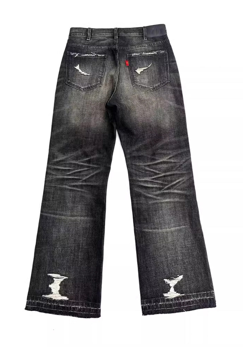 TBR-Washed Ghost-Claw Destroyed Jeans - PSYLOS 1, TBR-Washed Ghost-Claw Destroyed Jeans, Pants, TBR, PSYLOS 1