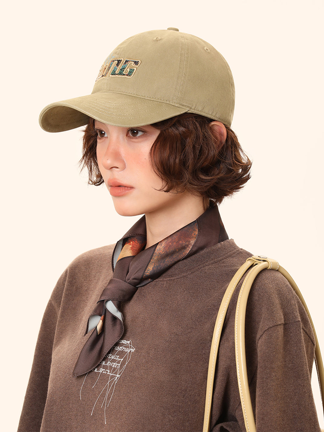 IIING | MonoLuxe Curved Brim Baseball Cap - PSYLOS 1, IIING | MonoLuxe Curved Brim Baseball Cap, Accessories, IIING, PSYLOS 1