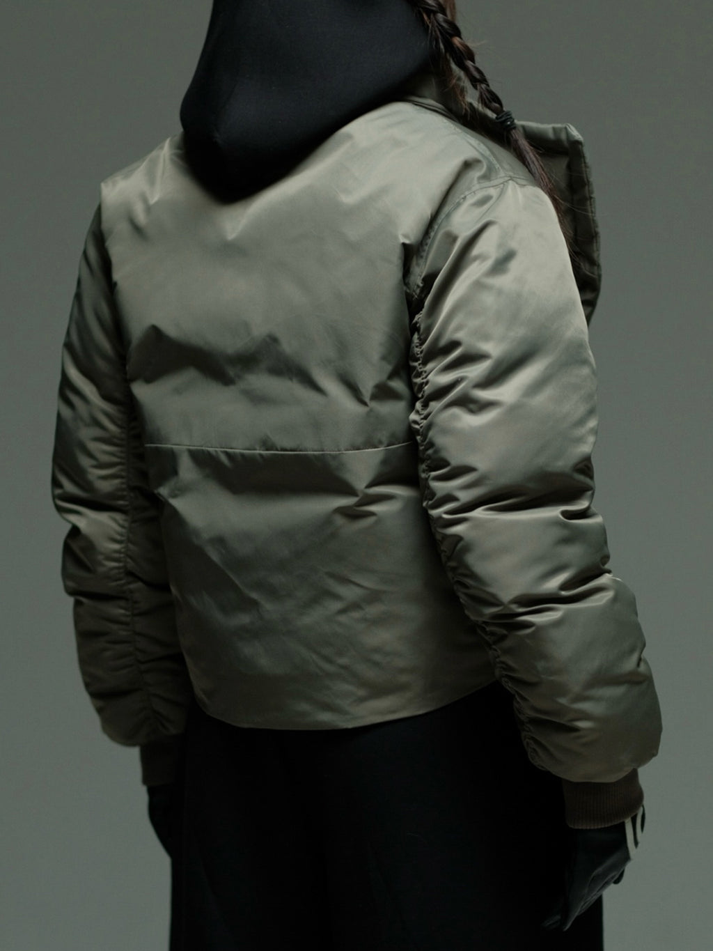 6CRAYON | Thermal Torque Bomber Jacket With Removable Scarf - PSYLOS 1, 6CRAYON | Thermal Torque Bomber Jacket With Removable Scarf, Women's Wear, 6CRAYON, PSYLOS 1