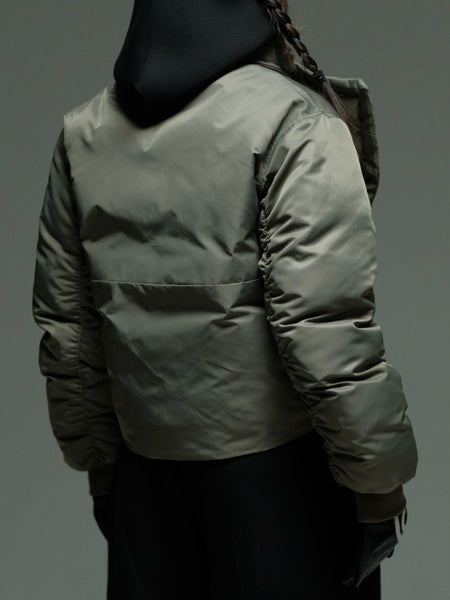6CRAYON | Thermal Torque Bomber Jacket With Removable Scarf - PSYLOS 1, 6CRAYON | Thermal Torque Bomber Jacket With Removable Scarf, Women's Wear, 6CRAYON, PSYLOS 1