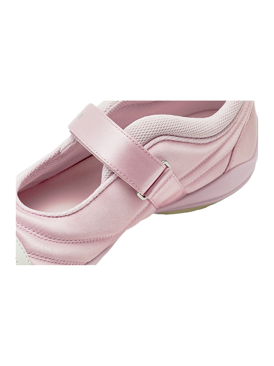 GOODBAI | Hybrid Soccer Ballet Velcro Satin Trainer-Pink - PSYLOS 1, GOODBAI | Hybrid Soccer Ballet Velcro Satin Trainer-Pink, Women's Shoes, GOODBAI, PSYLOS 1