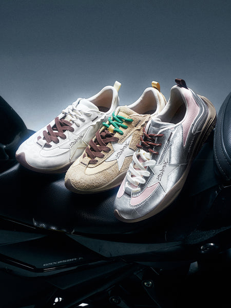 STARTER | Premium Retro Double Laced Sneaker - PSYLOS 1, STARTER | Premium Retro Double Laced Sneaker, Women's Shoes, STARTER, PSYLOS 1