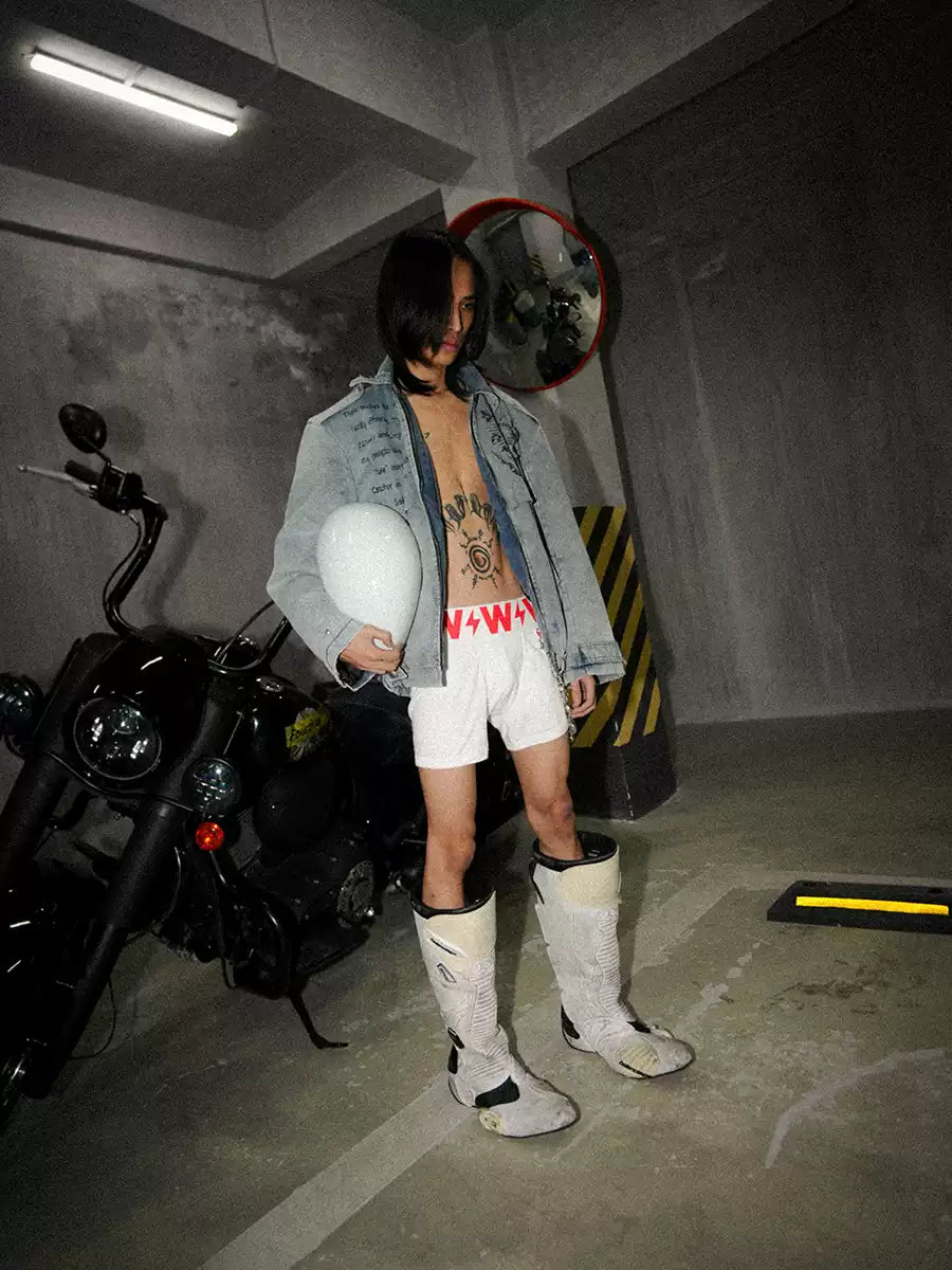 The Catcher Denim Jacket - PSYLOS 1, The Catcher Denim Jacket, Jacket, Fourth3ex, PSYLOS 1