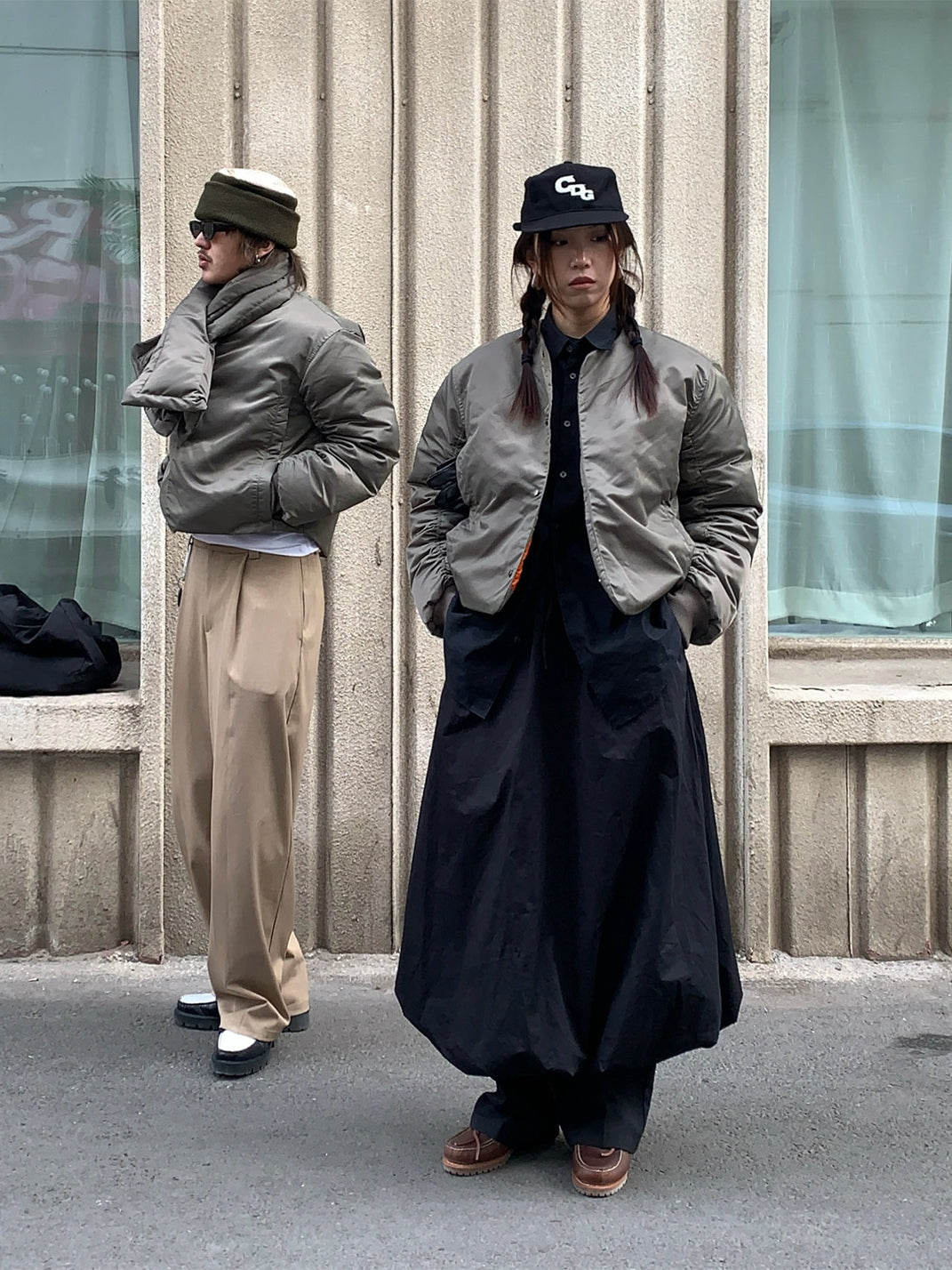 6CRAYON | Thermal Torque Bomber Jacket With Removable Scarf - PSYLOS 1, 6CRAYON | Thermal Torque Bomber Jacket With Removable Scarf, Women's Wear, 6CRAYON, PSYLOS 1