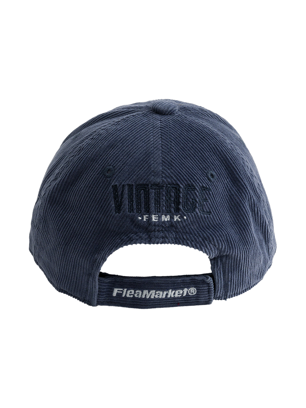 FLEAMARKET | "Don't Ask Me" Corduroy Curve Brim Hat-Navy - PSYLOS 1, FLEAMARKET | "Don't Ask Me" Corduroy Curve Brim Hat-Navy, Hats, FLEAMARKET, PSYLOS 1