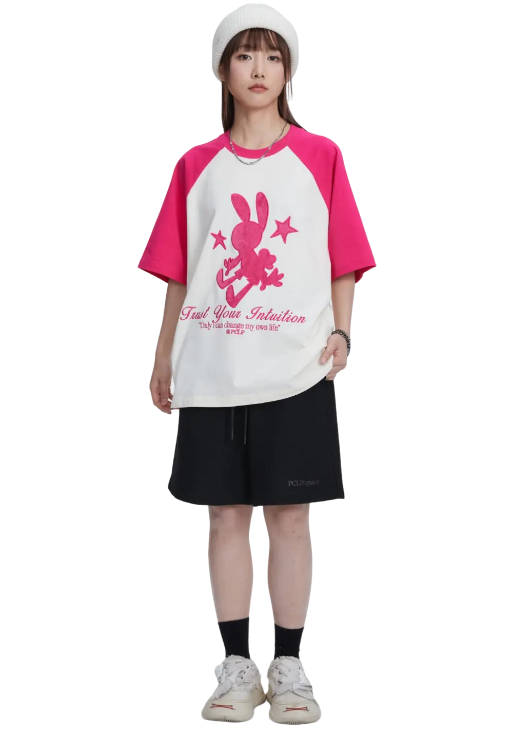 "Star Rabbit Legend" Short-sleeved T-shirt