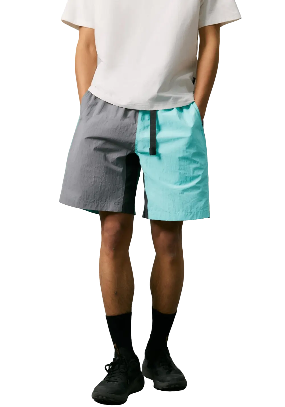 Colorblock Waterproof Shorts - PSYLOS 1, Colorblock Waterproof Shorts, Pants, BEASTER, PSYLOS 1