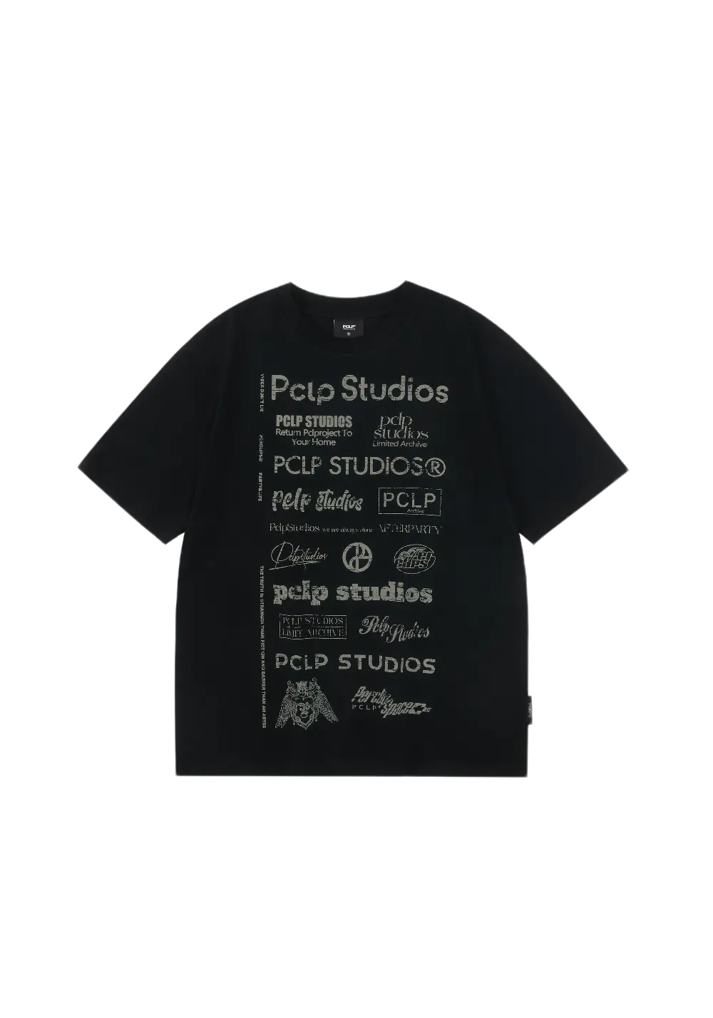 Distressed printed short-sleeved T-shirt - PSYLOS 1, Distressed printed short-sleeved T-shirt, T-Shirt, PCLP, PSYLOS 1