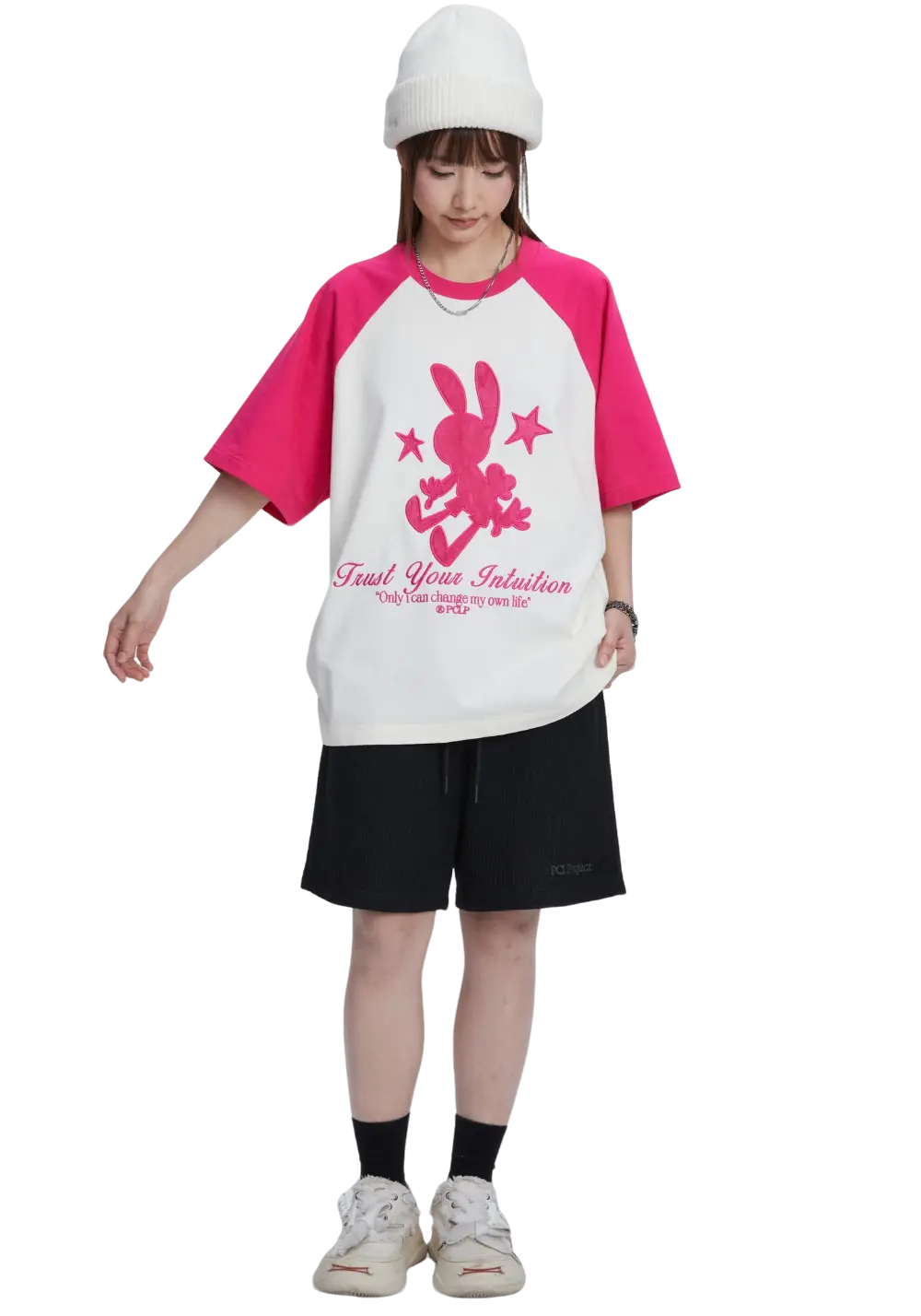 "Star Rabbit Legend" Short-sleeved T-shirt