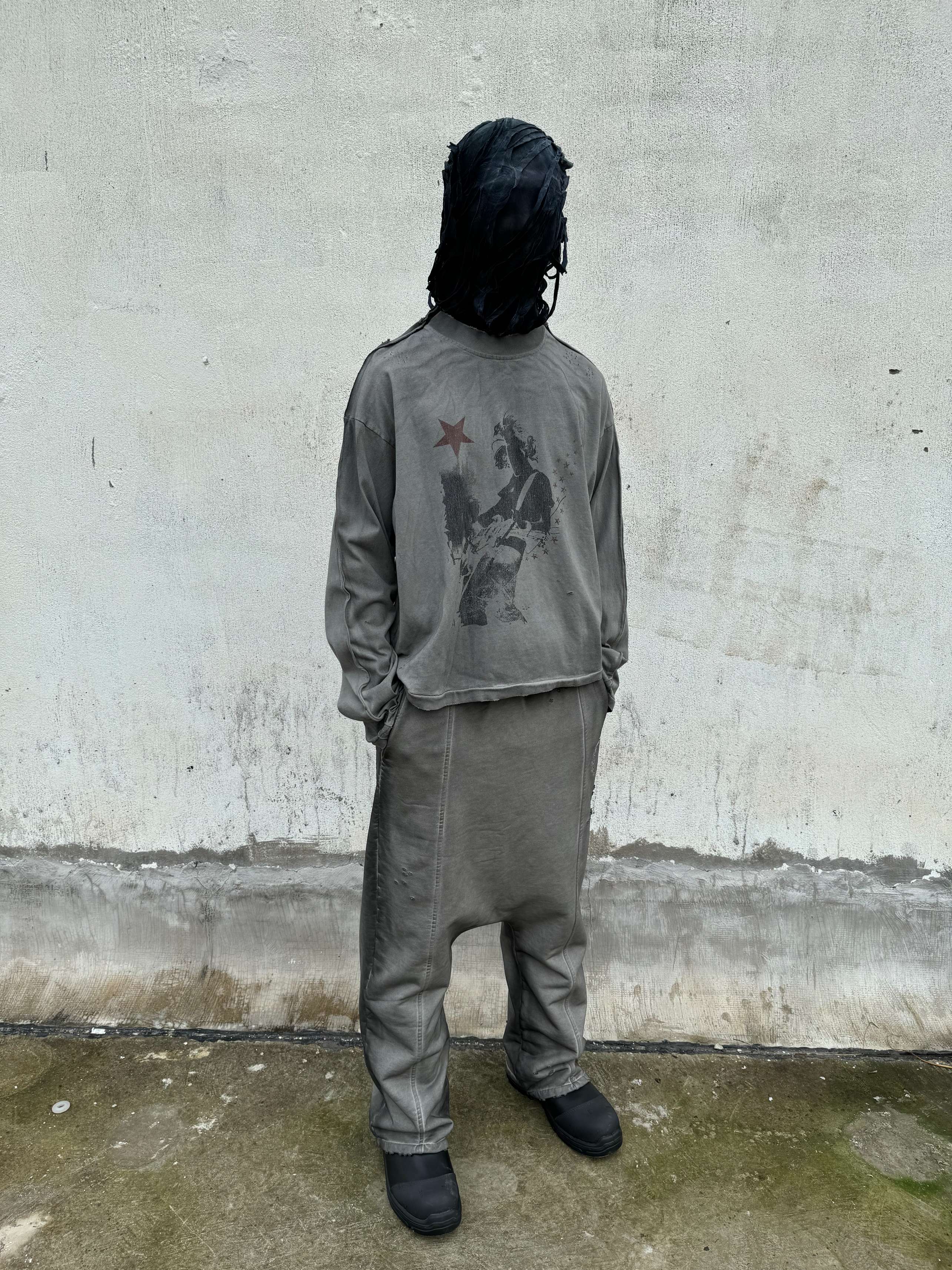 Set-Dye Drop-Crotch Sweatpants - PSYLOS 1, Set-Dye Drop-Crotch Sweatpants, Jeans, TecNineGroup, PSYLOS 1