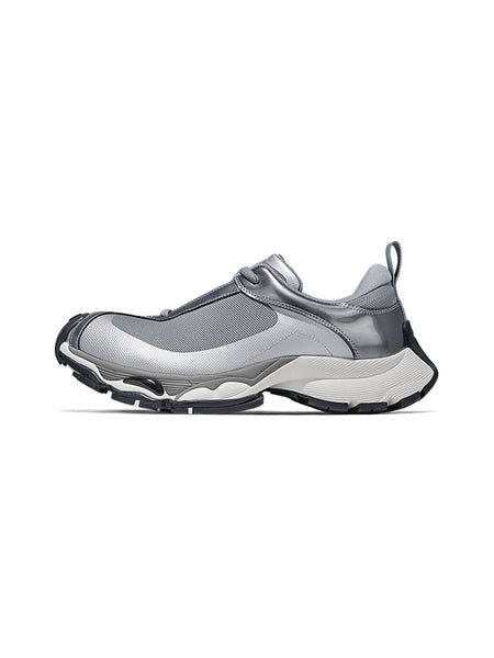 SALAXI | "Metallic Blade" Lightweight Dad Sneaker-Metallic Silver - PSYLOS 1, SALAXI | "Metallic Blade" Lightweight Dad Sneaker-Metallic Silver, Chunky Sneakers, SALAXI, PSYLOS 1