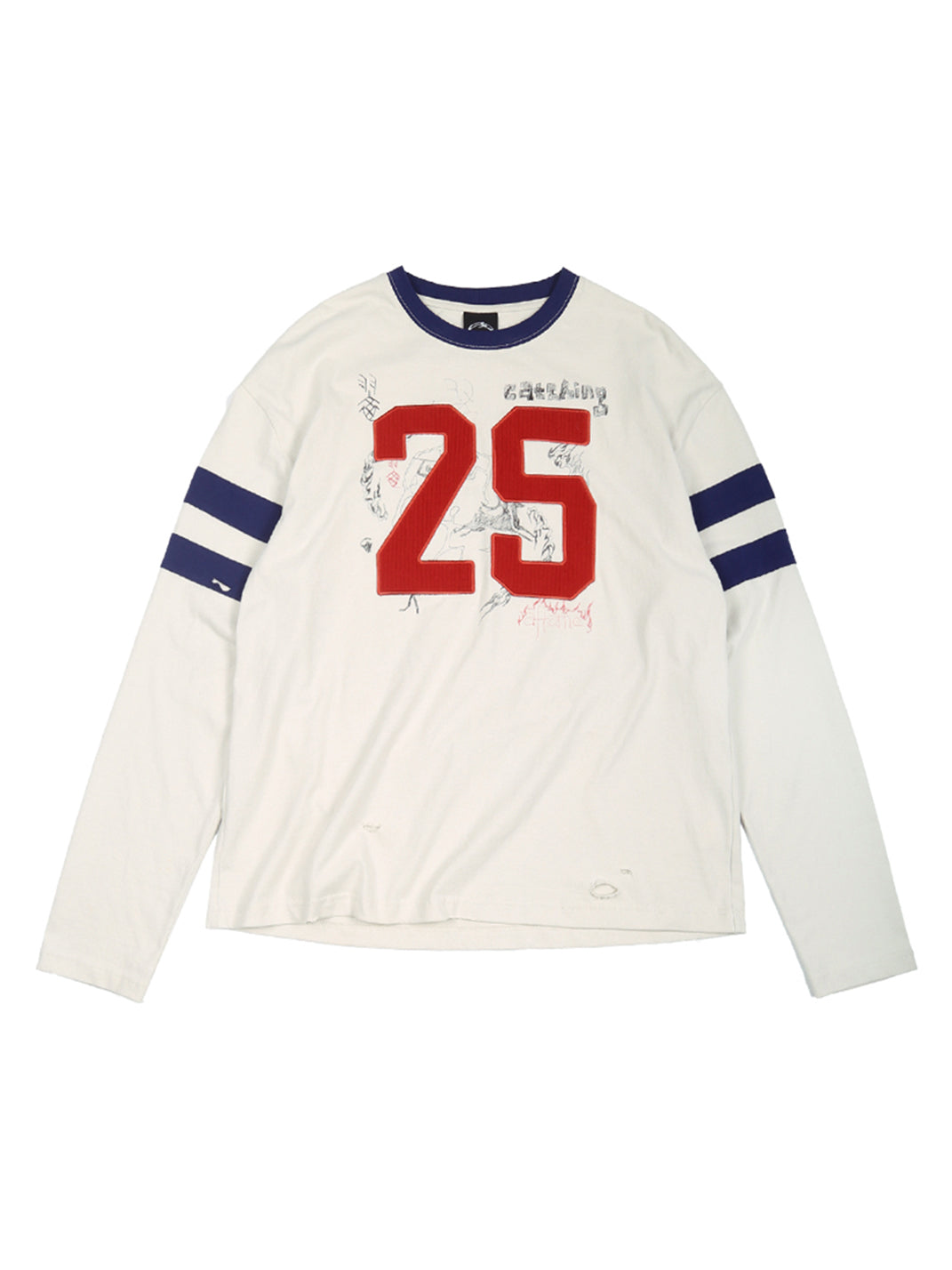 TREclub | Retro Varsity Longsleeve NO.25 - PSYLOS 1, TREclub | Retro Varsity Longsleeve NO.25, Men's Wear, TREclub, PSYLOS 1