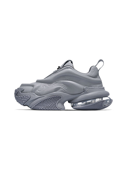 SALAXI | ”Vortex Propel“ Embossed Logo Chunky Sneaker-Gray - PSYLOS 1, SALAXI | ”Vortex Propel“ Embossed Logo Chunky Sneaker-Gray, Chunky Sneakers, SALAXI, PSYLOS 1