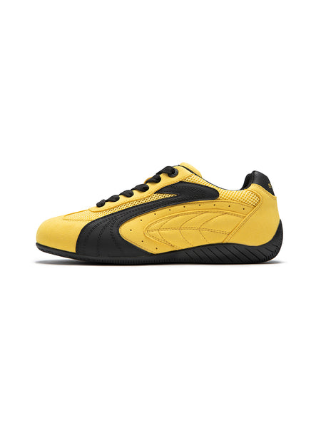 SENGUOGUO | "Apex" Retro Motor Sports Racing Trainer-Yellow - PSYLOS 1, SENGUOGUO | "Apex" Retro Motor Sports Racing Trainer-Yellow, Retro Trainers, SENGUOGUO, PSYLOS 1