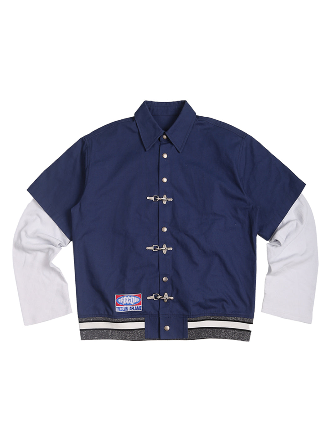 TREclub | Toggle Closure Mock Two Piece Fusion Jacket - PSYLOS 1, TREclub | Toggle Closure Mock Two Piece Fusion Jacket, Men's Wear, TREclub, PSYLOS 1