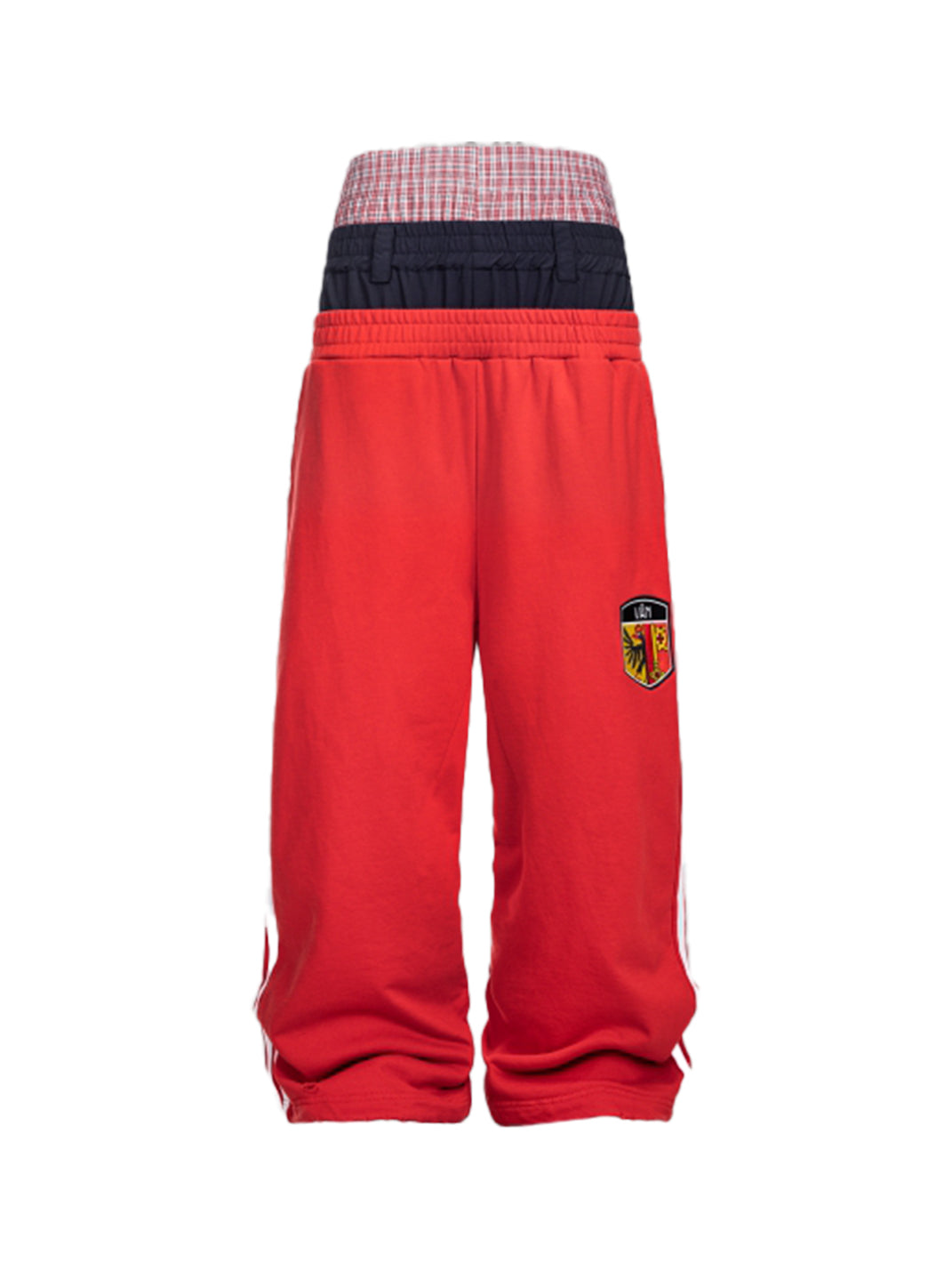 Vanguardia | Triple Waistline Paneling Sagging Cotton Sweatpants - PSYLOS 1, Vanguardia | Triple Waistline Paneling Sagging Cotton Sweatpants, Men's Wear, Vanguardia, PSYLOS 1