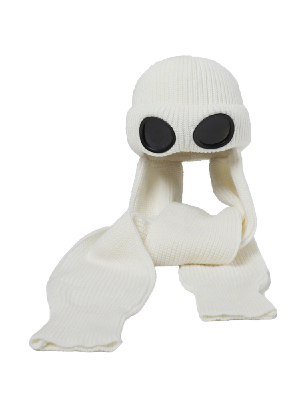 IIING | Flight Sunglasses Knit Scarf Beanie-White - PSYLOS 1, IIING | Flight Sunglasses Knit Scarf Beanie-White, Accessories, IIING, PSYLOS 1