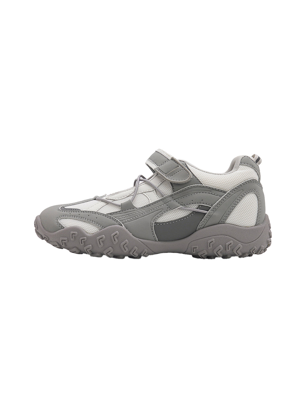 UNCLEWEN | Hybrid Ballet Velcro Trainer With Removable Insole-Gray - PSYLOS 1, UNCLEWEN | Hybrid Ballet Velcro Trainer With Removable Insole-Gray, Retro Trainers, UNCLEWEN, PSYLOS 1