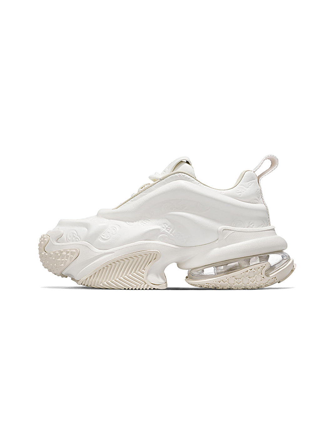 SALAXI | ”Vortex Propel“ Embossed Logo Chunky Sneaker-White - PSYLOS 1, SALAXI | ”Vortex Propel“ Embossed Logo Chunky Sneaker-White, Chunky Sneakers, SALAXI, PSYLOS 1