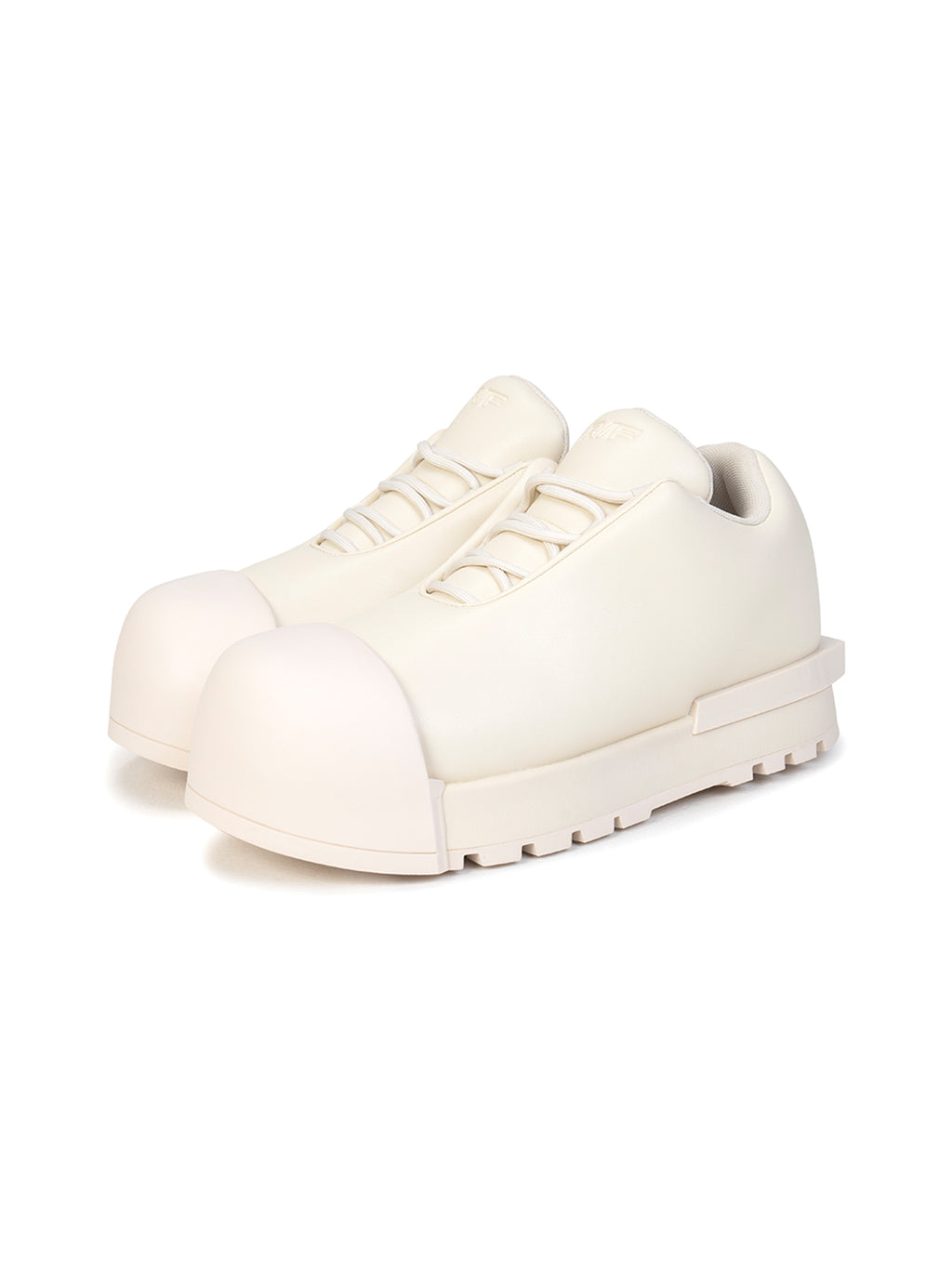FVVO丨R/F White Architectural Round-Toe Combat Boots - PSYLOS 1, FVVO丨R/F White Architectural Round-Toe Combat Boots, Boots, FVVO&ROCKSTA, PSYLOS 1