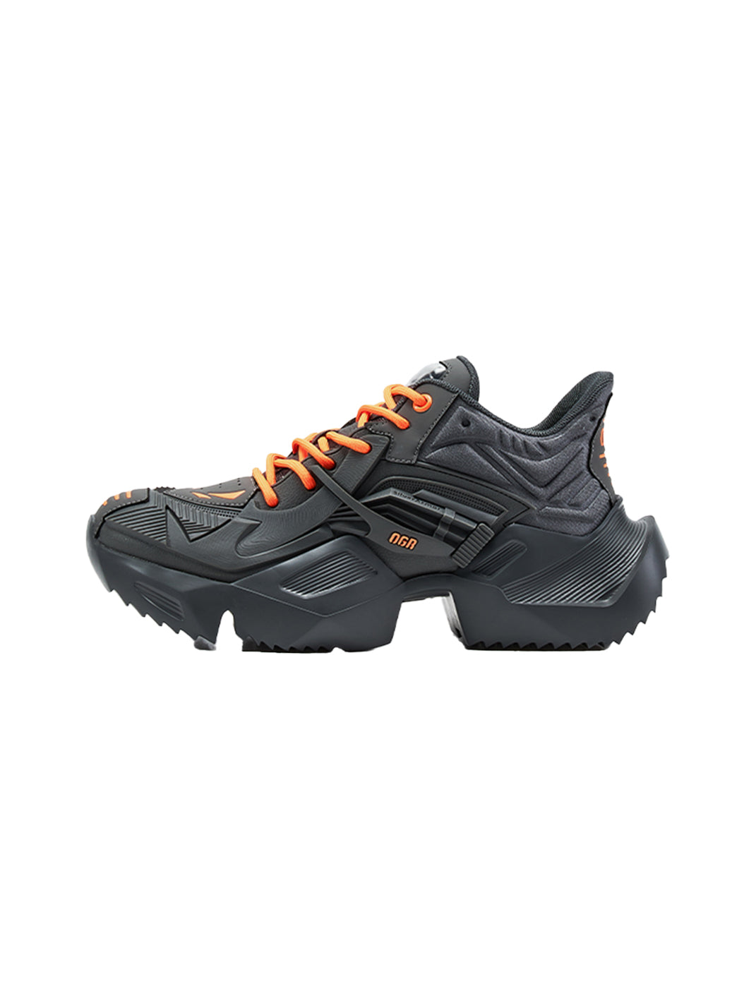 OGR | “Space Mecha 2.0” Chunky Sneaker-Orange&Black - PSYLOS 1, OGR | “Space Mecha 2.0” Chunky Sneaker-Orange&Black, Chunky Sneakers, OGR, PSYLOS 1