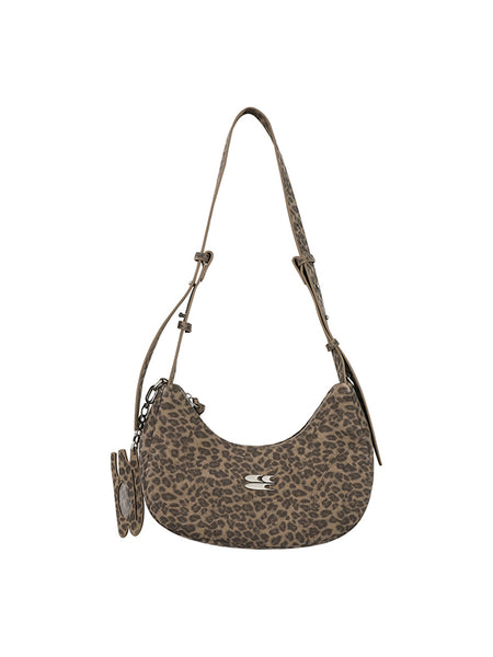 CryingCenter | Leopard Faux Fur Shoulder Handbag - PSYLOS 1, CryingCenter | Leopard Faux Fur Shoulder Handbag, Bag, CryingCenter•JAPAN, PSYLOS 1