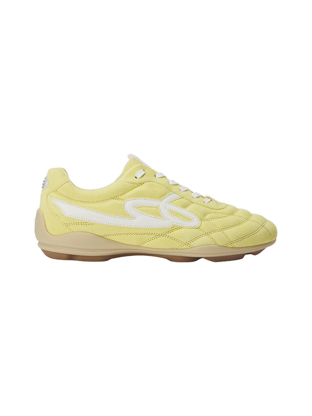 GOODBAI | Retro Velvet Soccer Football Flat Trainer-Yellow - PSYLOS 1, GOODBAI | Retro Velvet Soccer Football Flat Trainer-Yellow, Retro Trainers, GOODBAI, PSYLOS 1