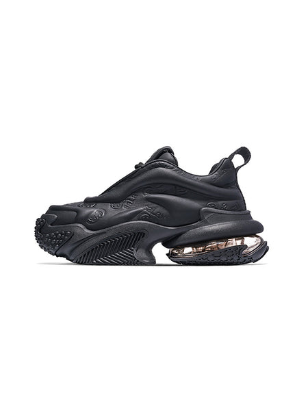 SALAXI | ”Vortex Propel“ Embossed Logo Chunky Sneaker-Black - PSYLOS 1, SALAXI | ”Vortex Propel“ Embossed Logo Chunky Sneaker-Black, Chunky Sneakers, SALAXI, PSYLOS 1
