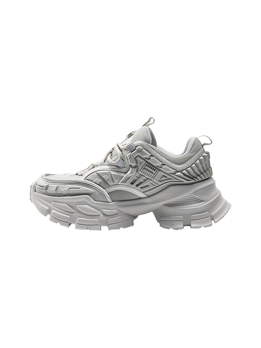 OGR | “Space Mecha” Chunky Sneaker-Gray - PSYLOS 1, OGR | “Space Mecha” Chunky Sneaker-Gray, Chunky Sneakers, OGR, PSYLOS 1