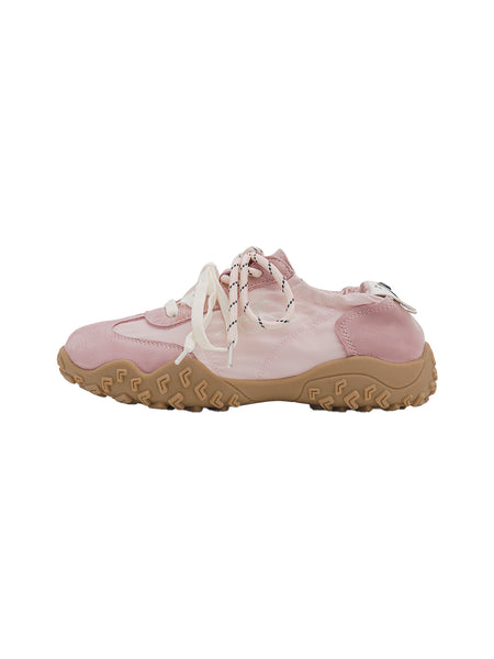 UNCLEWEN | Slip-On Double Laced Trainer With Removable Heightening Insole-Pink - PSYLOS 1, UNCLEWEN | Slip-On Double Laced Trainer With Removable Heightening Insole-Pink, Women's Shoes, UNCLEWEN, PSYLOS 1