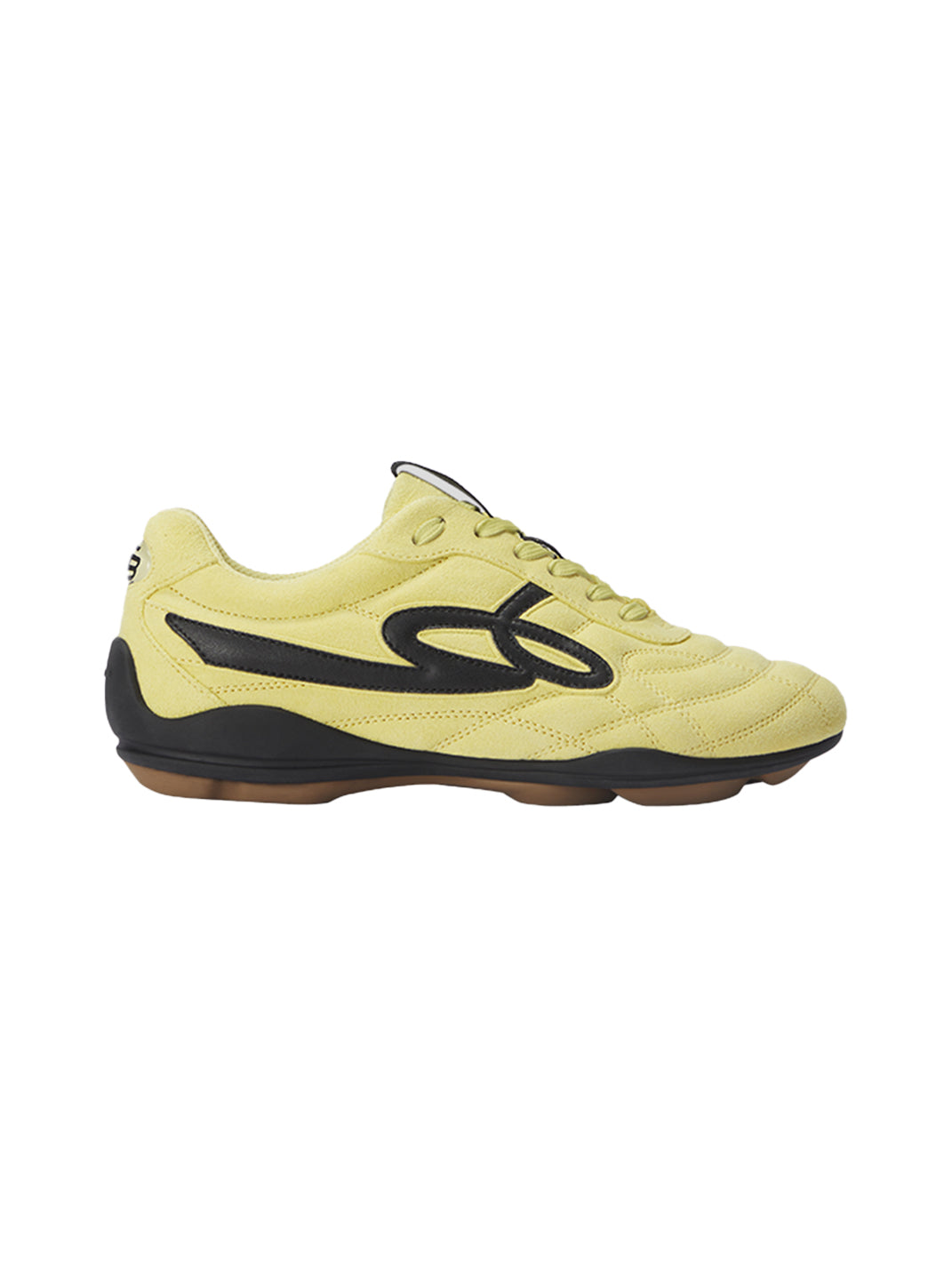 GOODBAI | Retro Velvet Soccer Football Flat Trainer-Yellow&Black - PSYLOS 1, GOODBAI | Retro Velvet Soccer Football Flat Trainer-Yellow&Black, Retro Trainers, GOODBAI, PSYLOS 1